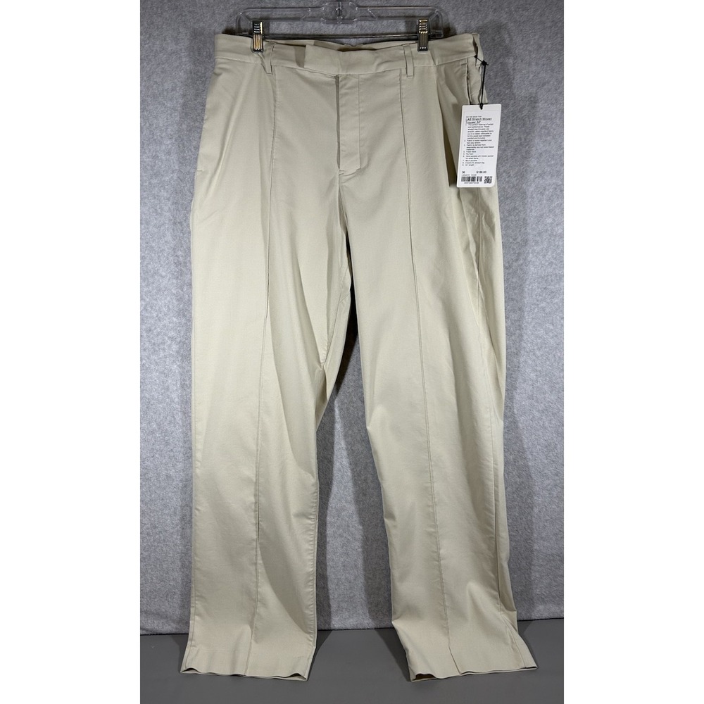 Lululemon Pants Mens 36x34 Beige Winter Collection Lab Stretch Woven Trousers